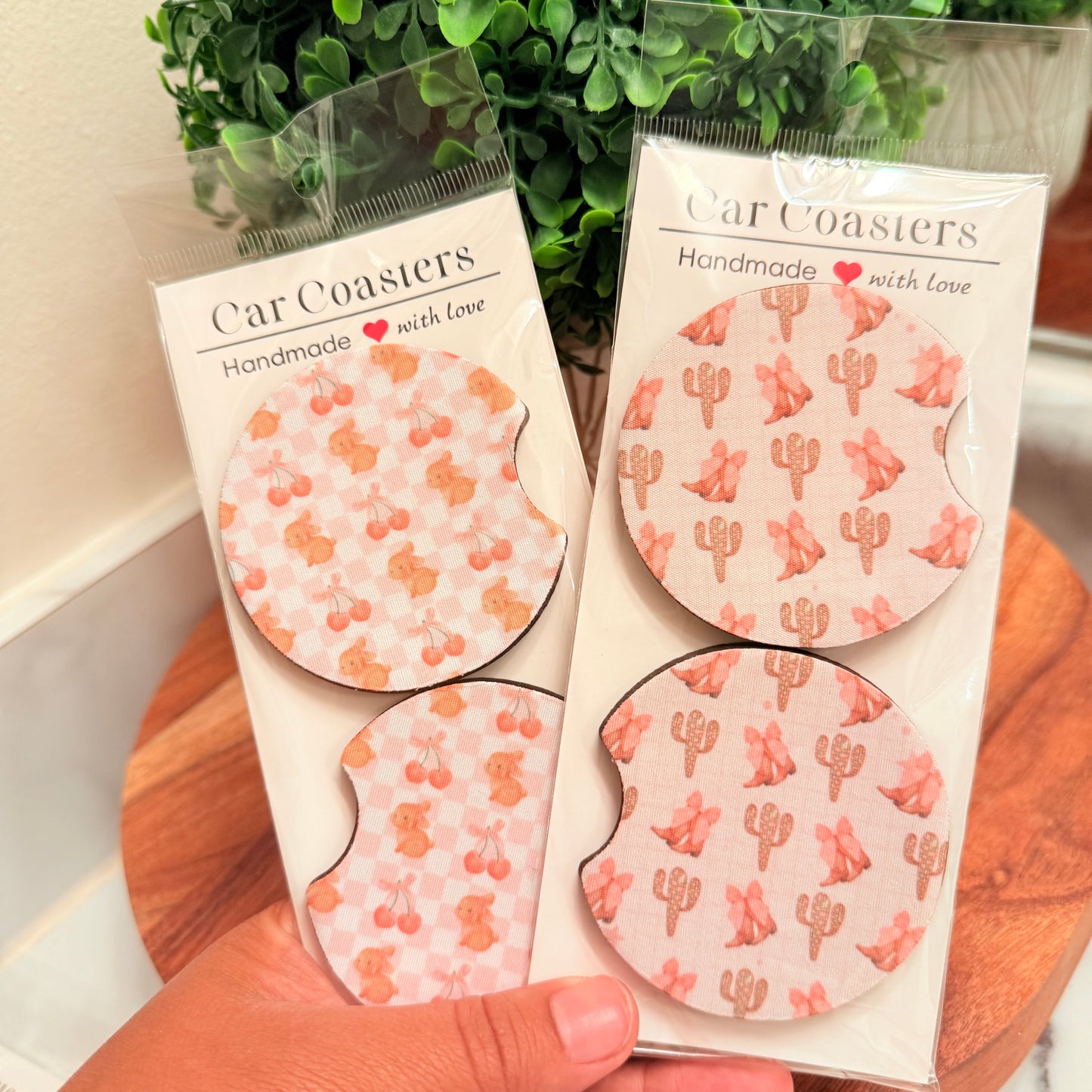 Car Coasters - Set of 2