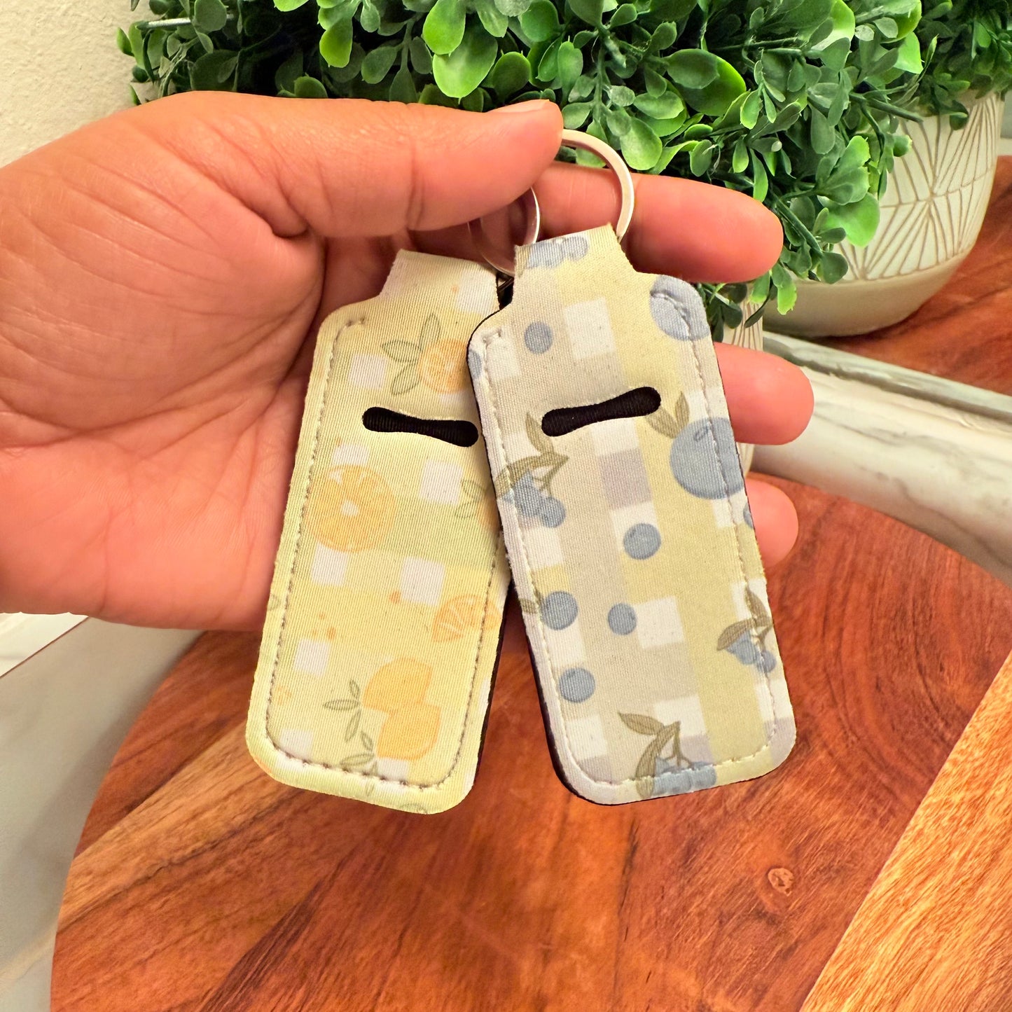 Chapstick Holder Keychain