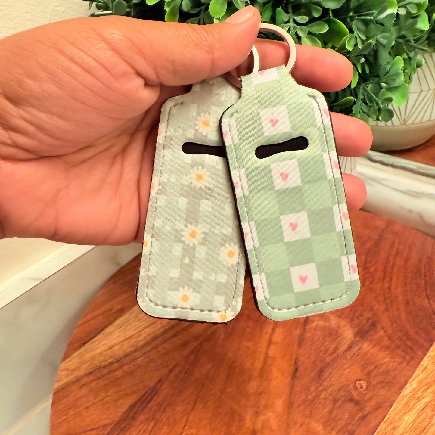 Chapstick Holder Keychain