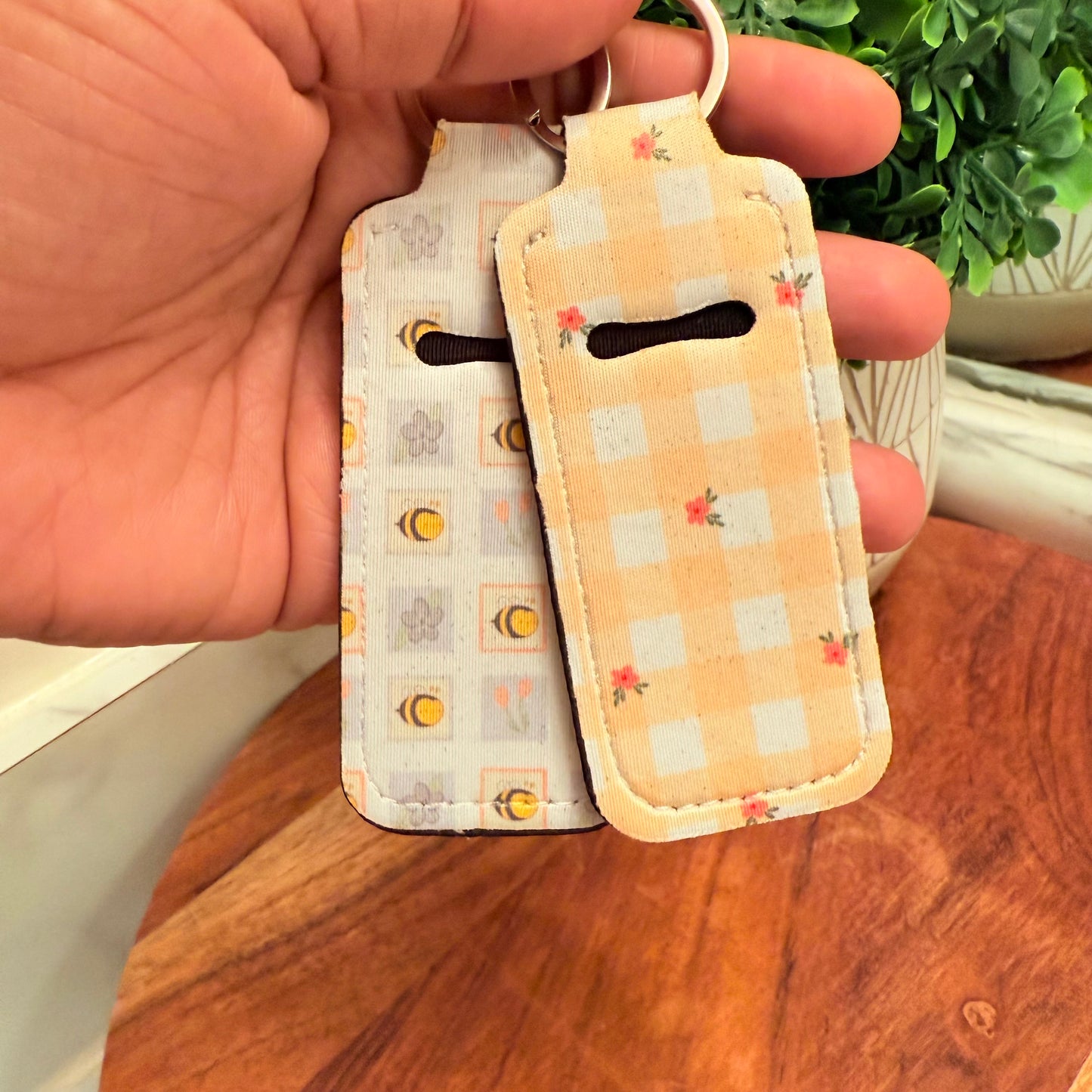 Chapstick Holder Keychain