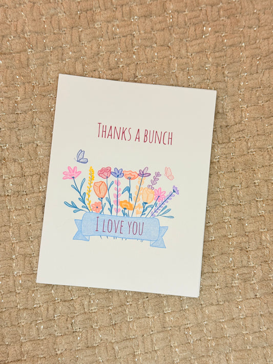 Thanks a Bunch Card