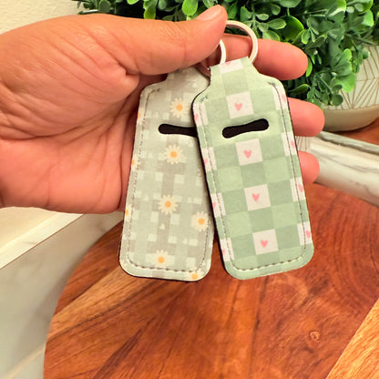 Chapstick Holder Keychain