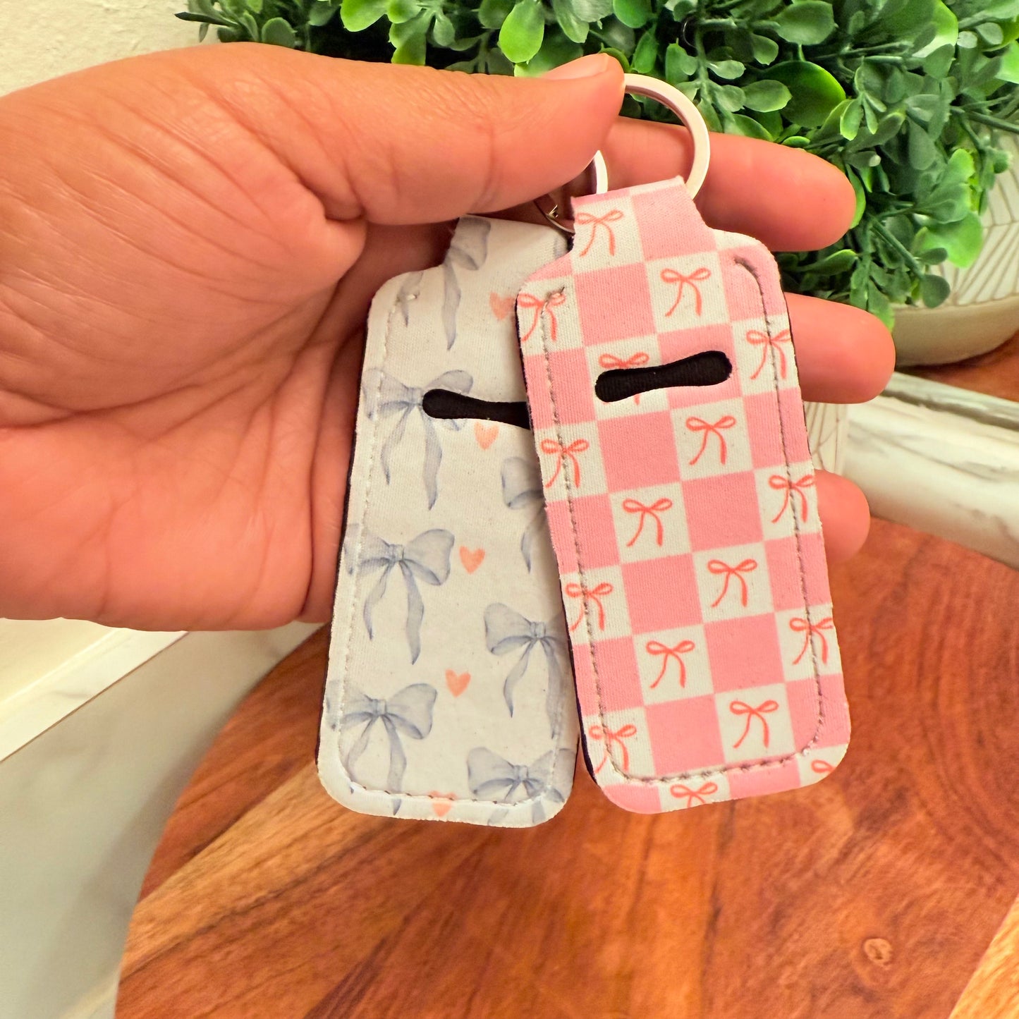 Chapstick Holder Keychain